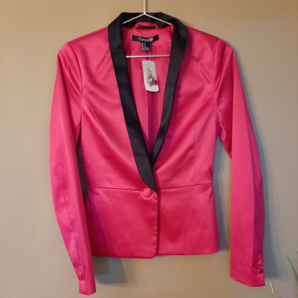 NWT Hot pink blazer